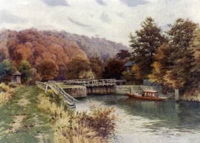 Cookham Lock von Alfred Robert Quinton